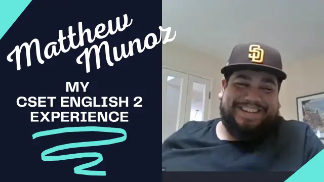 CSET-English-2-Tutoring-Review-Matthew-M