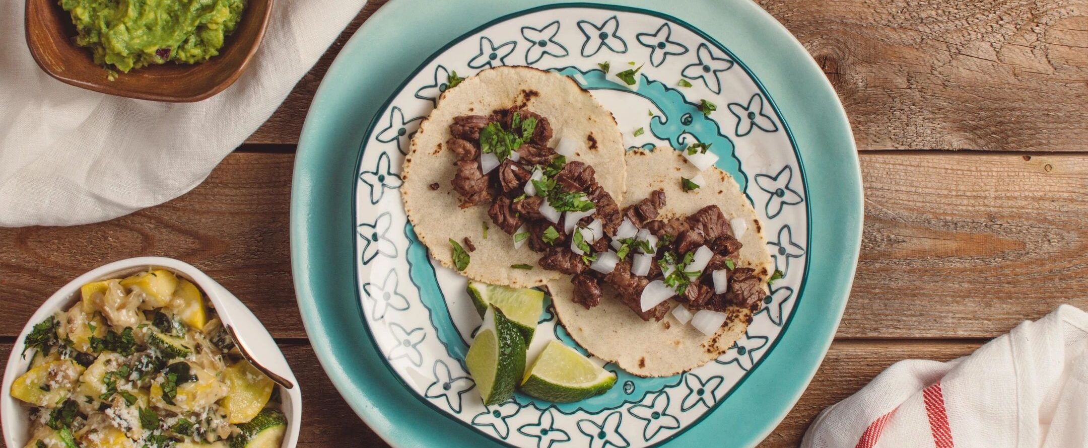 a plate of tacos